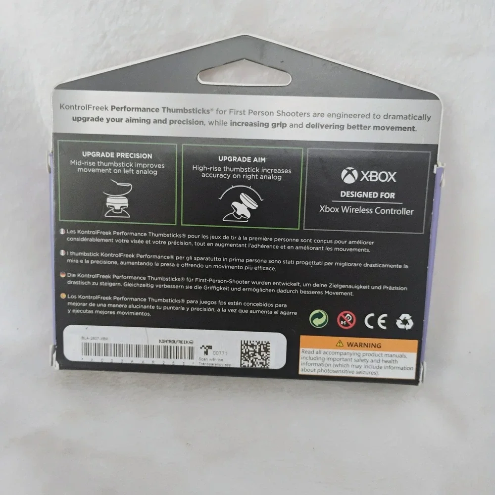 KontrolFreek Galaxy Edition Xbox Performance Thumbsticks Black